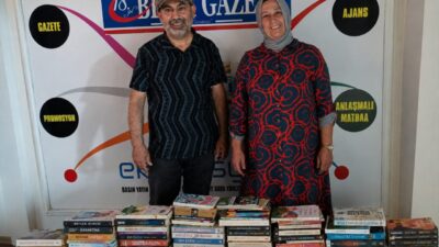 Şehitler adına kurduğu kütüphaneler ve kitap kampanyalarıyla tanınan gazeteci-yazar Mustafa