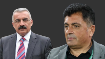 ÇAĞDAŞ-Sen Genel Başkanı Bayram Özkan ile Kocaelispor Sportif Direktörü Metin