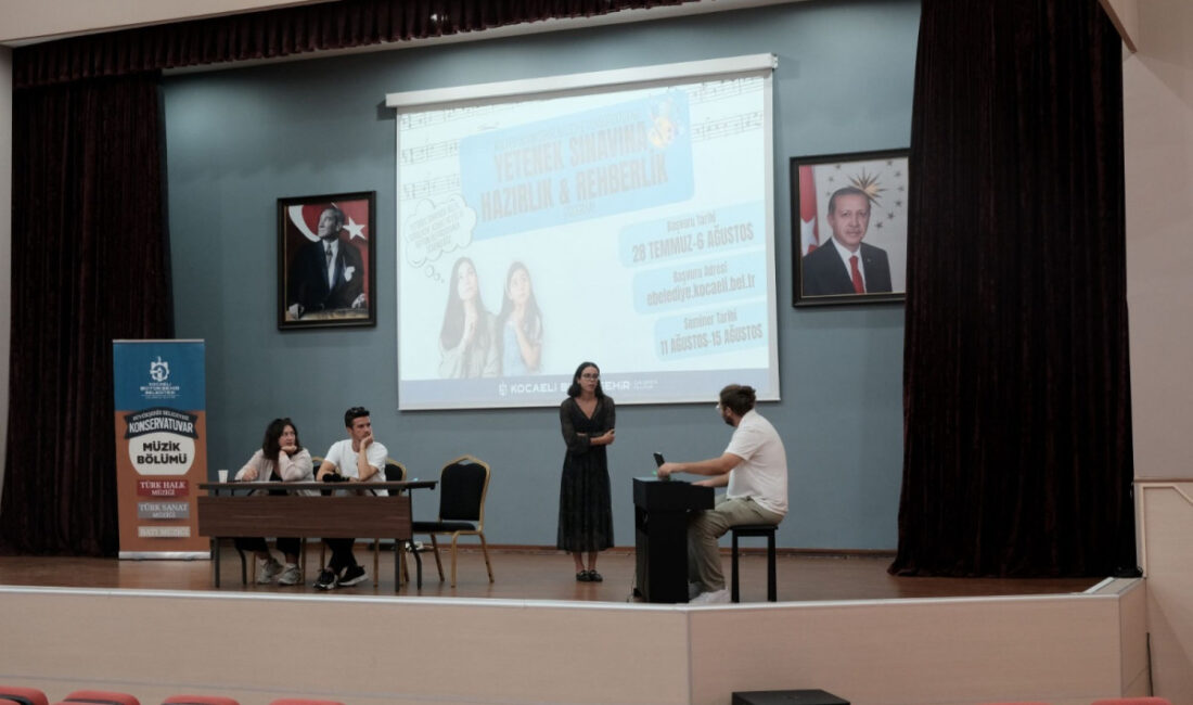 Sanat eğitiminde kentin tartışmasız en başarılı kurumu olan Kocaeli Büyükşehir