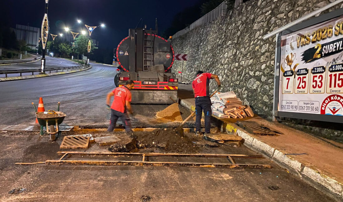 Kocaeli Büyükşehir Belediyesi, İzmit’in merkezinden kırsal mahallelerine kadar ulaşım altyapısını