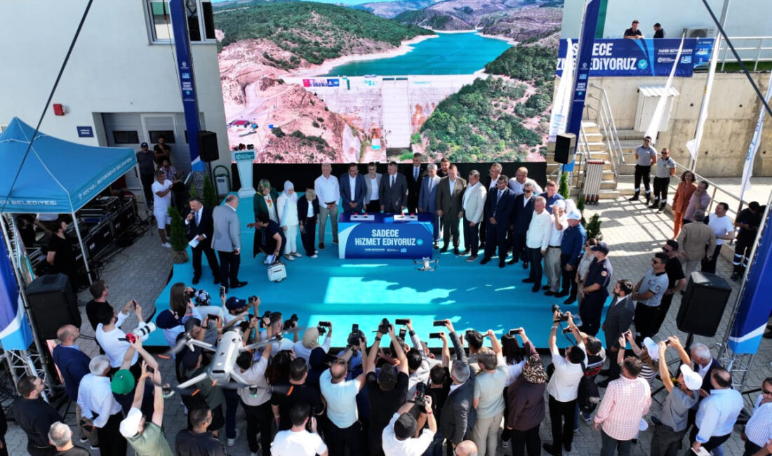 Kocaeli Büyükşehir Belediyesi; Gölcük, Karamürsel ve Başiskele’nin içme suyu ihtiyacını