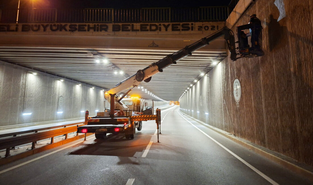 Kocaeli Büyükşehir Belediyesi, sürüş güvenliği ve konforunun artırılması amacıyla Başiskele