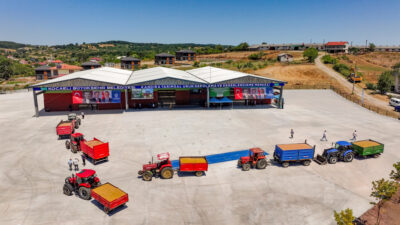 Kocaeli Büyükşehir Belediyesi’nin çiftçiye yönelik yatırımlarından biri olan “Kandıra Tarımsal