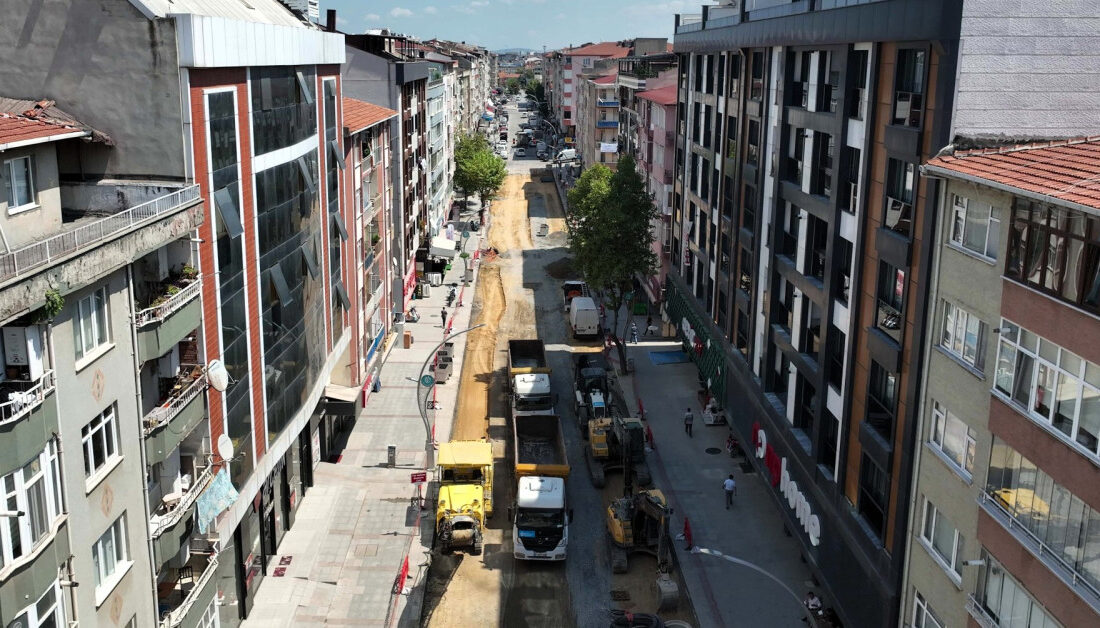 Kocaeli Büyükşehir Belediyesi, Gebze’nin yoğun kullanılan ulaşım güzergâhlarından Şehit Numan