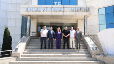 Gölcük’te düzenlenecek “Uluslararası Kafkas Folklor Etkinliği” kapsamında Kocaeli’ye gelen Gürcistan’ın