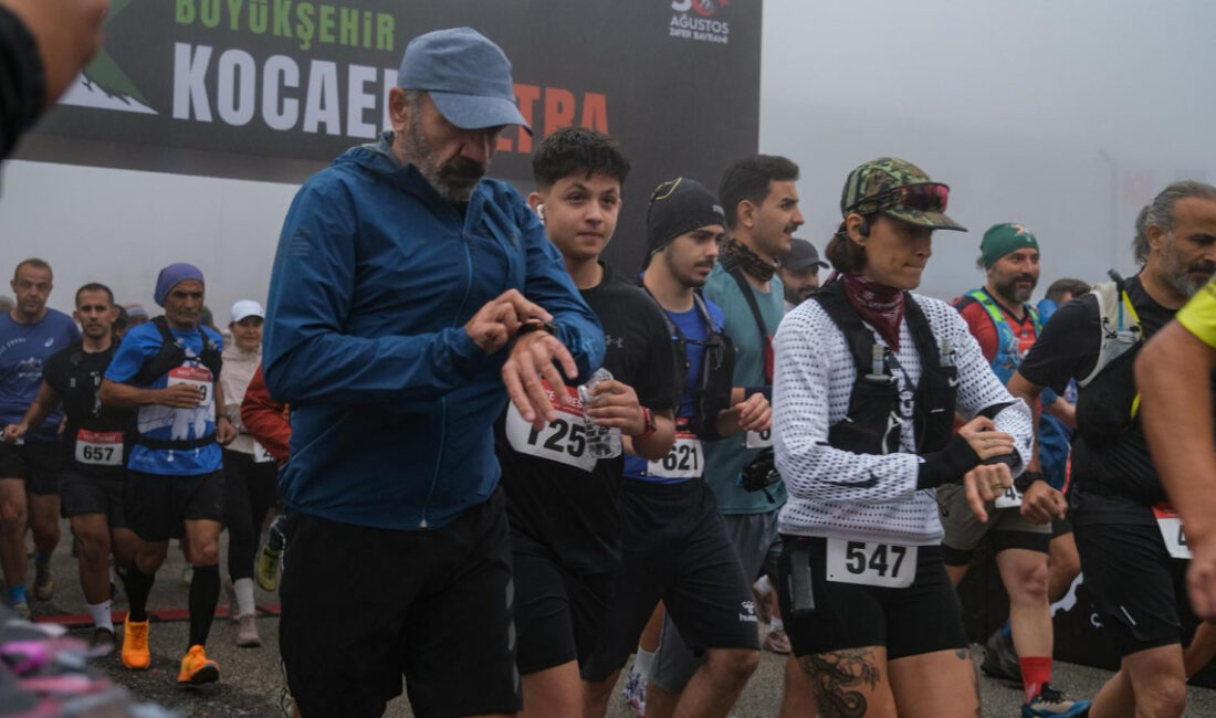 Kocaeli Büyükşehir Belediyesi’nin Kartepe Kuzuyayla’da düzenlediği Ultra Trail organizasyonu, profesyonel