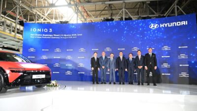Hyundai’nin Avrupa pazarı için geliştirdiği yeni modeli IONIQ 3’ün seri