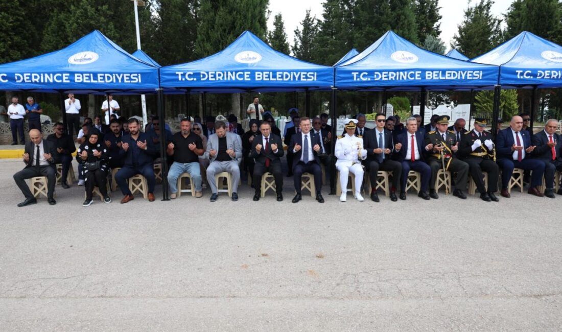 Derince’de 30 Ağustos Zafer Bayramı’nın 104. yıl dönümü, düzenlenen törenlerle