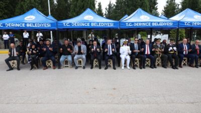 Derince’de 30 Ağustos Zafer Bayramı’nın 104. yıl dönümü, düzenlenen törenlerle