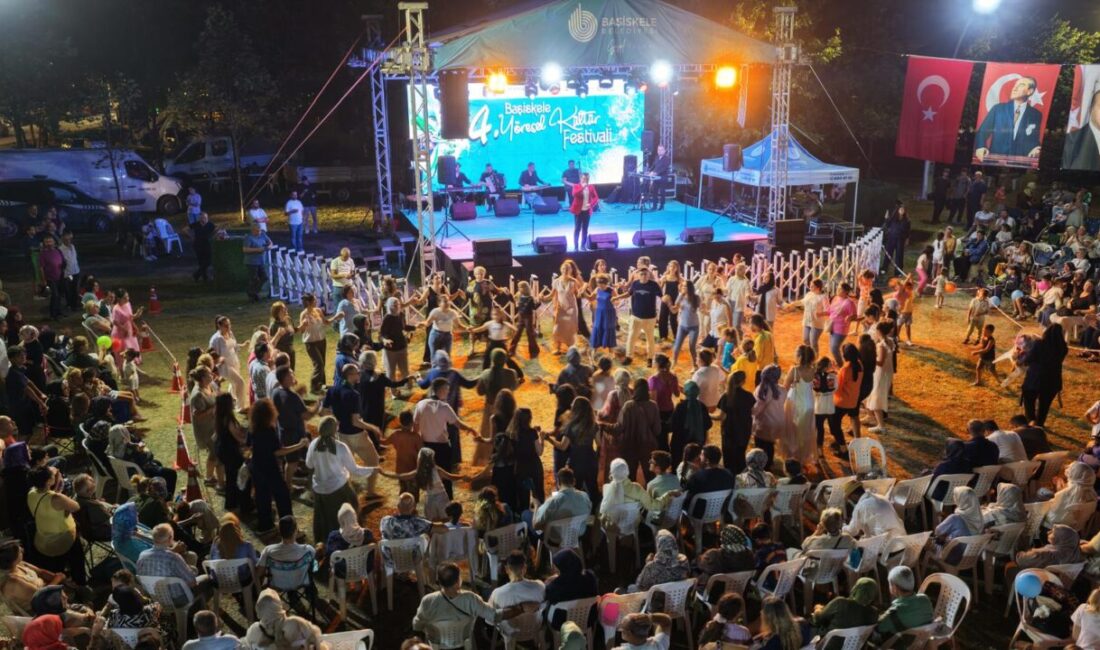 Başiskele'de düzenlenen 4. Yöresel Kültür Festivali, Türkiye'nin dört bir yanından