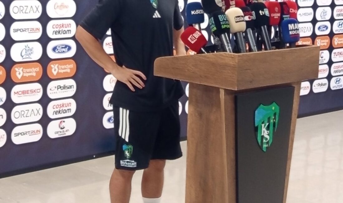 Kocaelispor’un genç yeteneği Mustafa Ege Bilim, Amed Sportif Faaliyetler karşısında