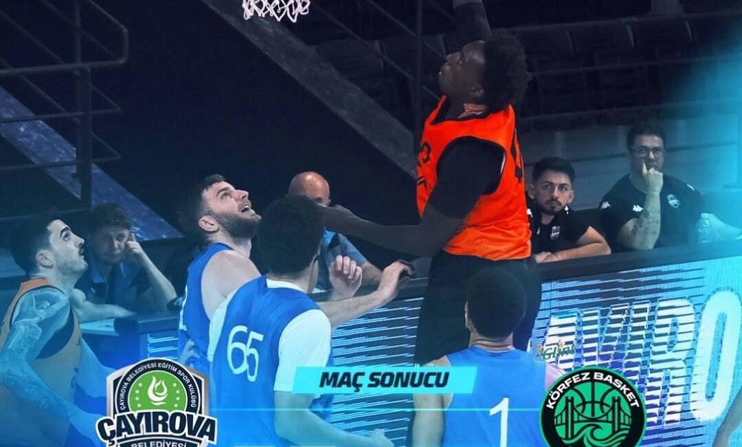 Kocaeli’nin iki basketbol temsilcisini karşı karşıya getiren hazırlık maçında Çayırova
