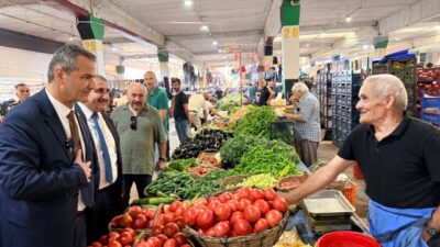İzmit Belediye Başkanvekili Lütfü Obuz, Doğu Kışla Kapalı Pazar Alanı'nı