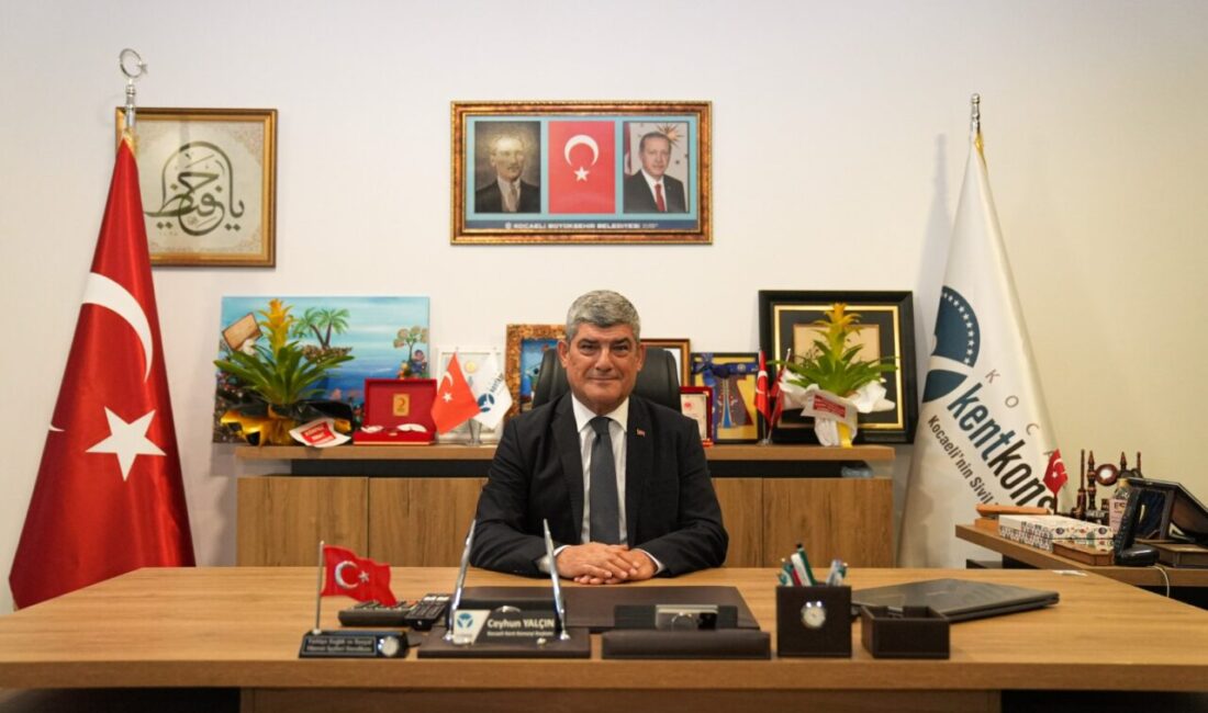 Kocaeli Kent Konseyi Başkanı Ceyhun Yalçın, 30 Ağustos Zafer Bayramı