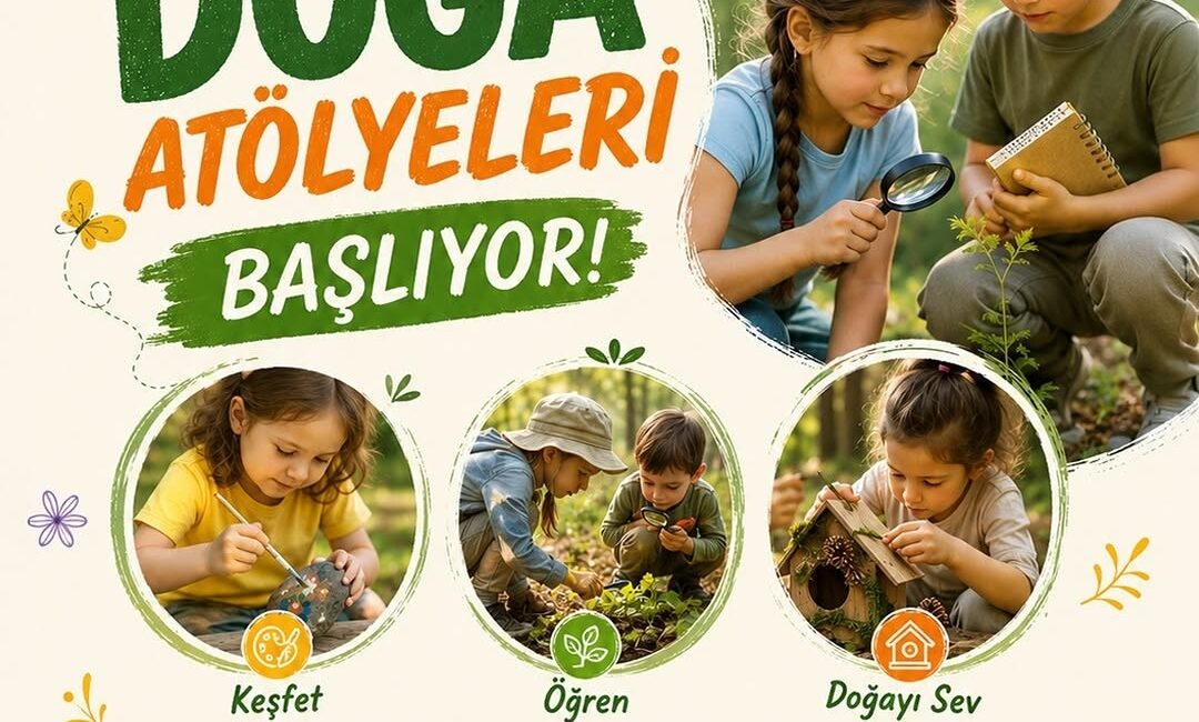 İzmit Belediyesi, 3-11 Ağustos tarihleri arasında Ekopark’ta düzenleyeceği Doğa Atölyeleri