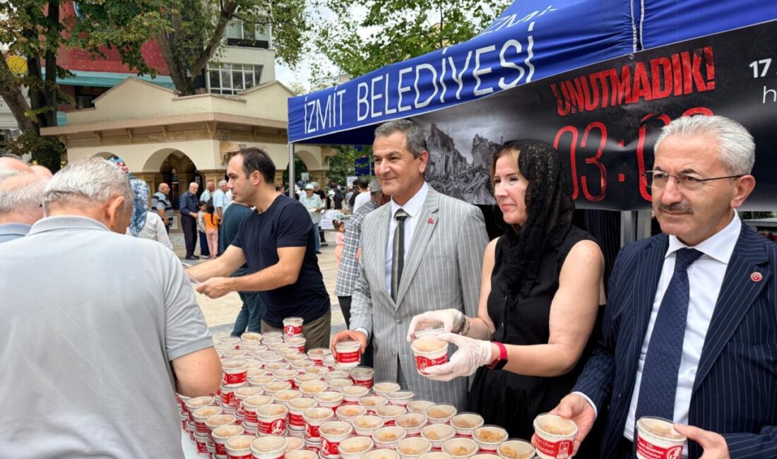 İzmit Belediyesi tarafından 17 Ağustos 1999 Marmara Depremi’nde hayatını kaybeden