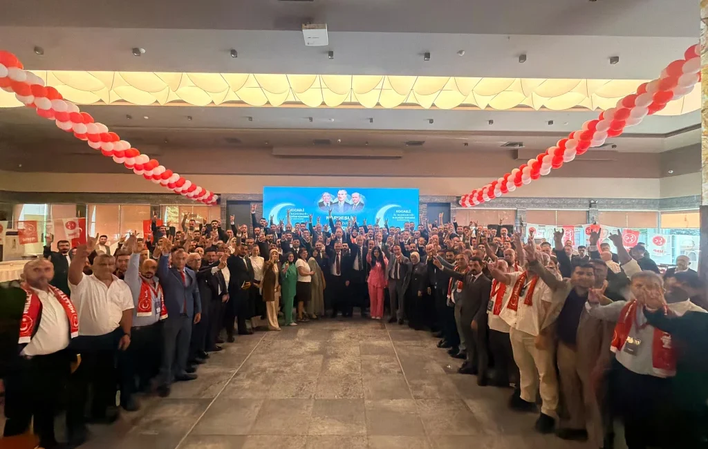 MHP Kocaeli 15. Olağan İl Kongresi’nde mevcut İl Başkanı Enes