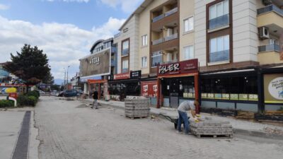 İzmit Belediyesi Yenişehir Mahallesi’nde SEDAŞ çalışmaları sonrası tahrip olan alanlarda