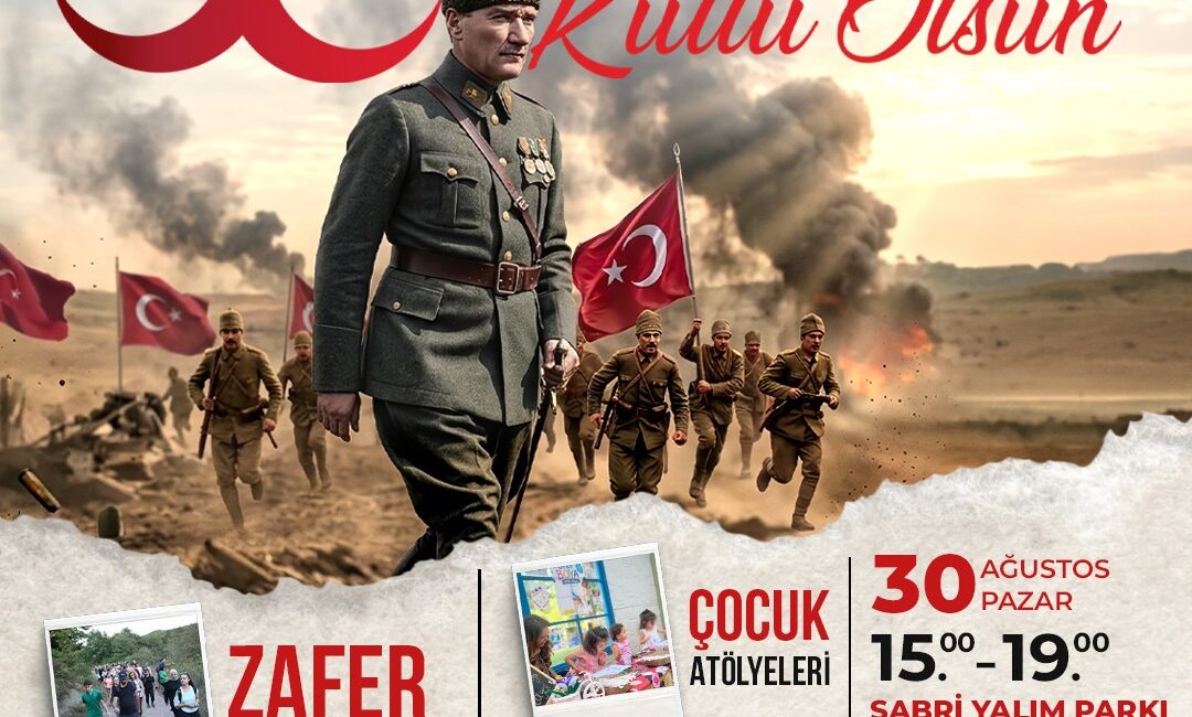 İzmit Belediyesi, 30 Ağustos Zafer Bayramı’nın 104’üncü yıl dönümünü Zafer