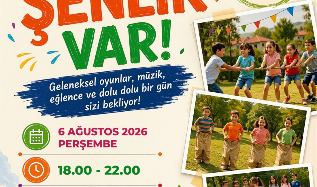 İzmit Belediyesi, "Köyde Şenlik Var" etkinliğini 6 Ağustos Perşembe günü