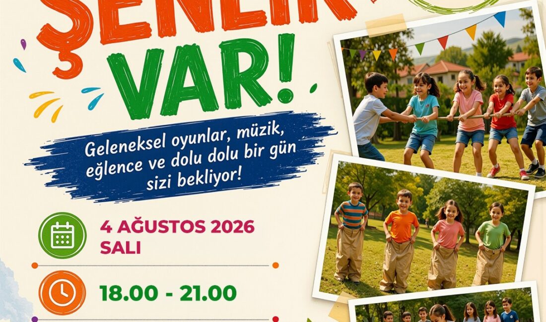 İzmit Belediyesi çocuklara geleneksel oyunlar, müzik ve eğlence dolu bir