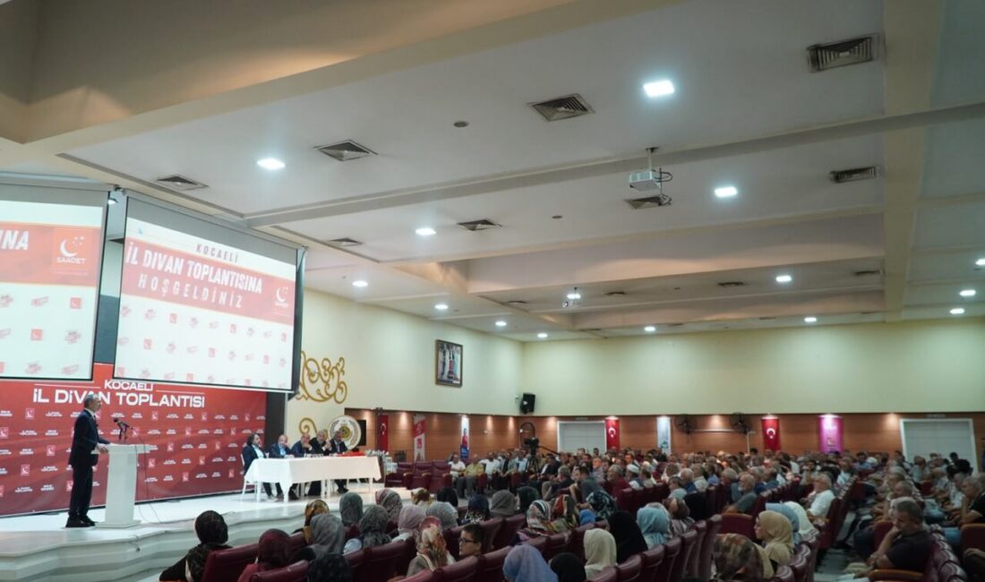 Saadet Partisi Kocaeli İl Başkanlığı'nın Ağustos ayı İl Divan Toplantısı