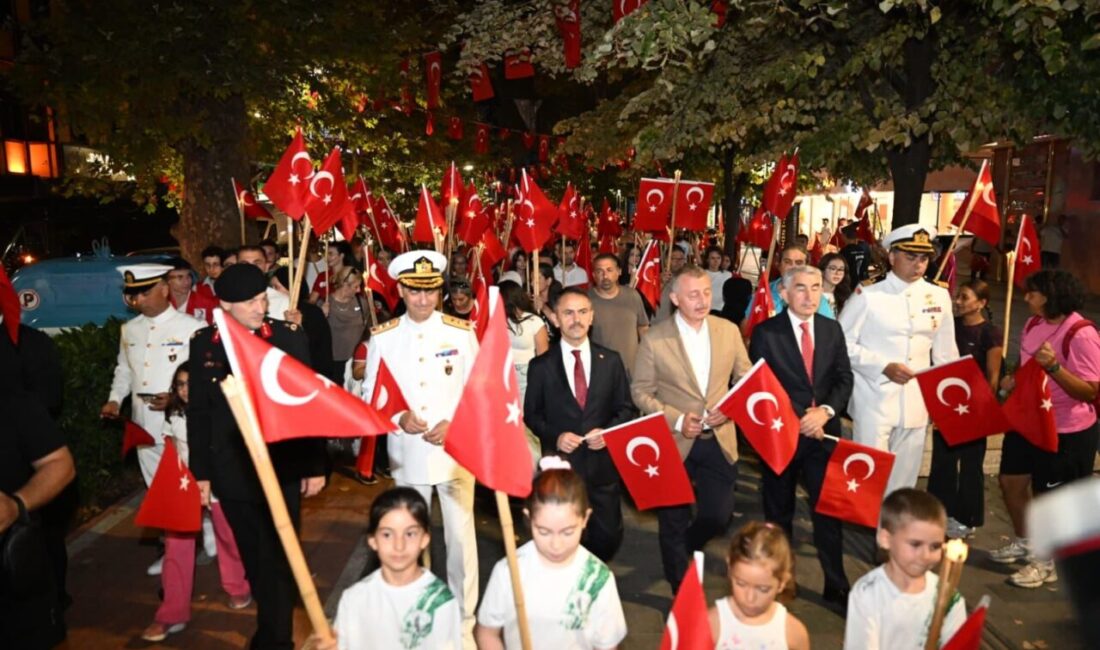 30 Ağustos Zafer Bayramı’nın 104. yıl dönümü kutlamaları kapsamında Kocaeli’de