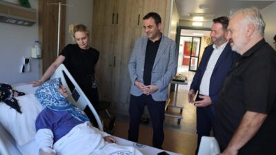 Başiskele Belediye Başkanı M. Yasin Özlü, rahatsızlığı nedeniyle Kocaeli Üniversitesi