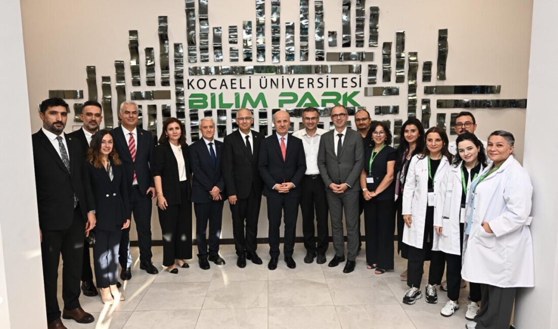 Kocaeli Üniversitesi’ndeki programı kapsamında Bilimpark’ı ziyaret eden YÖK Başkanı Prof.