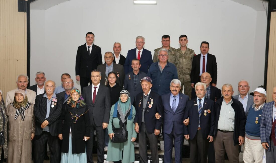 19 Eylül Gaziler Günü dolayısıyla Kandıra’da şehit aileleri ve gaziler