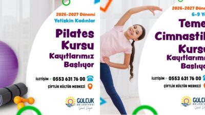 Gölcük Belediyesi, sağlıklı yaşamı teşvik etmek amacıyla açacağı yetişkinler için