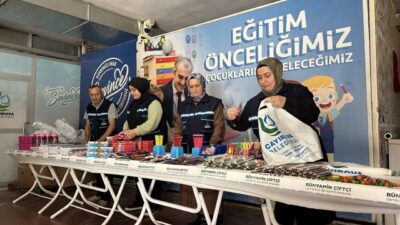 Çayırova Belediyesi Sosyal Hizmetler Müdürlüğü ekipleri, ilçedeki ihtiyaç sahibi öğrencilere