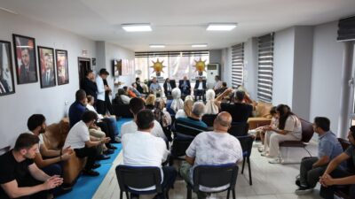 Başiskele Belediye Başkanı M. Yasin Özlü, bir dizi ziyaret ve