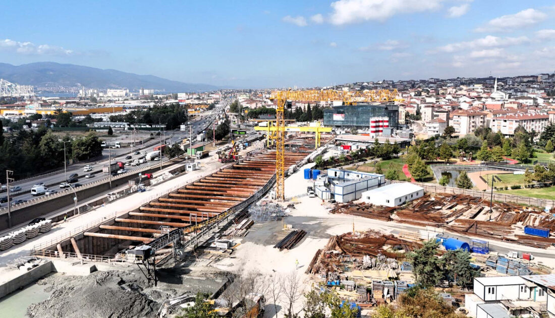 Körfezray Metro Projesi’nde 6 TBM ile sürdürülen tünel kazılarında 8