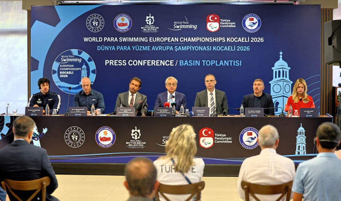 Kocaeli Büyükşehir Belediyesi’nin ev sahipliğinde düzenlenecek 2026 Avrupa Para Yüzme