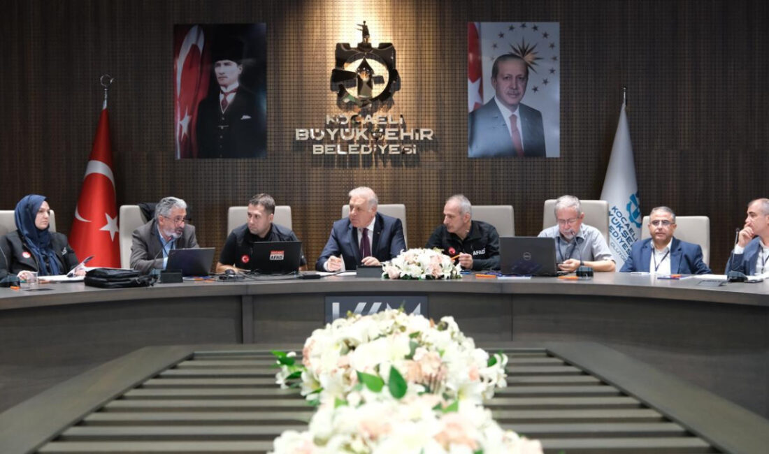 Kocaeli’nin afet risklerini azaltmak, afetlere hazırlık düzeyini artırmak ve müdahale