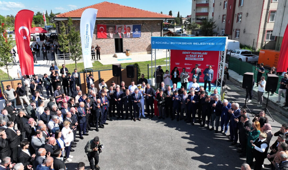 Kocaeli Büyükşehir Belediyesi’nin Gebze Millet Bahçesi içinde inşa ettiği Gebze
