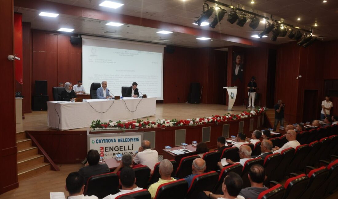 Çayırova Belediyesi Eylül Ayı Olağan Meclis Toplantısı, bugün gerçekleştirildi. Toplantıda