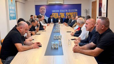 MHP Darıca İlçe Teşkilatı, AK Parti Darıca İlçe Başkanlığı’nı ziyaret