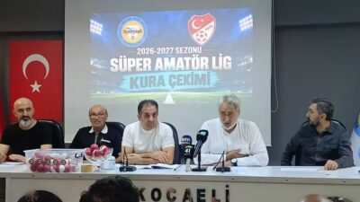 Kocaeli Süper Amatör Futbol Ligi’nde 2026/2027 sezonunun fikstürü belli oldu.