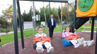 İlçe genelindeki park ve yeşil alan çalışmalarını sürdüren Derince Belediyesi,