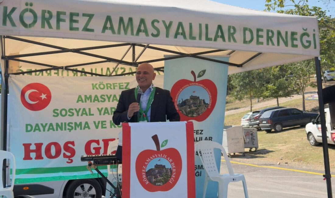 Körfez Belediye Başkanı Şener Söğüt, Körfez Amasyalılar Derneği’nin düzenlediği piknik