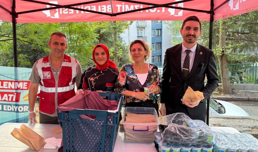 İzmit Belediyesinin çocukların sağlıklı ve dengeli beslenmesine katkı sunmak amacıyla