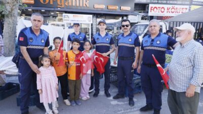 Körfez Belediyesi Zabıta Müdürlüğü ekipleri, Zabıta Teşkilatı’nın 200. kuruluş yıl