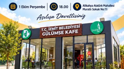 İzmit Belediyesinin Alikahya’da hayata geçirdiği Gülümse Kafe, 1 Ekim Perşembe