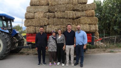Yassıbağ ve Yenice mahallelerinde meydana gelen yangınlarda hayvanlarını, yem ve