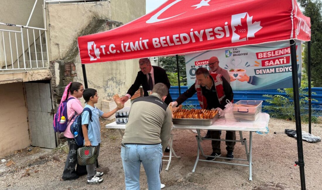 İzmit Belediyesinin, öğrencilerin sağlıklı gelişimine katkı sunmak ve sağlıklı beslenme