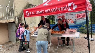 İzmit Belediyesinin, öğrencilerin sağlıklı gelişimine katkı sunmak ve sağlıklı beslenme