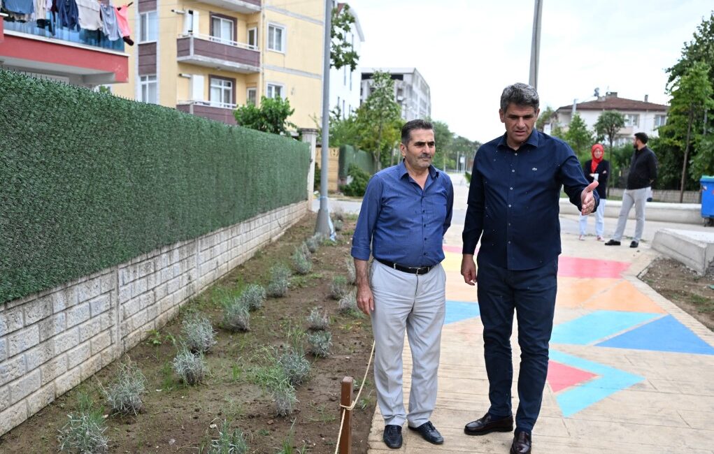 Kartepe Belediyesi, Dumlupınar Mahallesi’nde Kule Deresi boyunca uzanan Kanal Park’ı