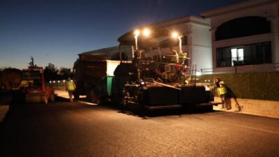 Kartepe’de ulaşım konforunu artırmak ve yol standartlarını yükseltmek amacıyla yürütülen